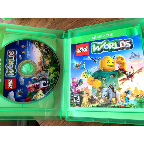 Lego Worlds XBox One Microsoft Video Game with case - Picture 3 of 4